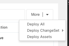 More Changes Button More Changes Button